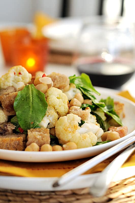 Salad with cauliflower recipe