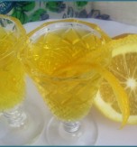 Tsytrusivka (homemade lemon alcoholic drink)