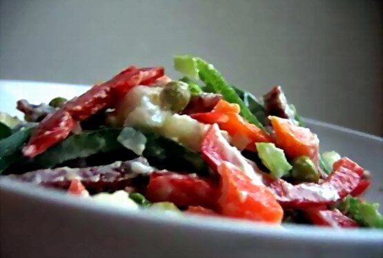 Vegetarian salad recipe