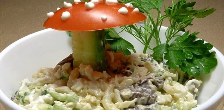 Salad ‘Mushroom’