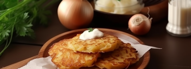 Potato pancakes – Kremzlyky