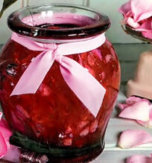 Tea rose petal jam