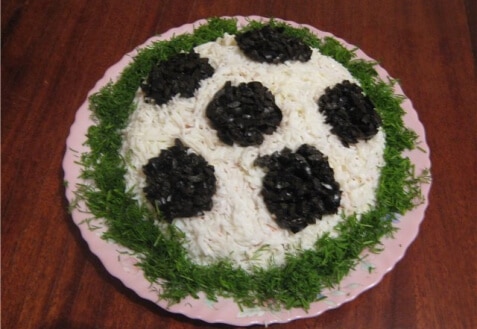 Salad “football”
