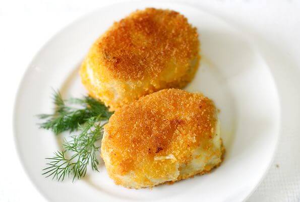 Potato cutlets in Ukrainian style – Zrazy