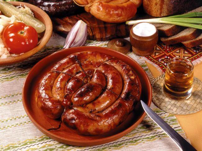 Turkey homemade sausage