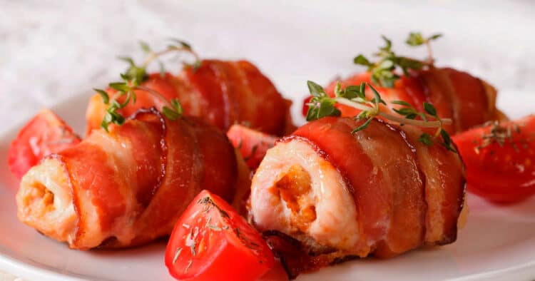Chicken wrapped in bacon | Ukrainian recipes