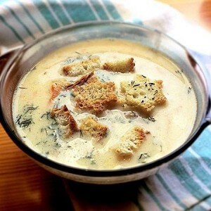 Cheese potato soup