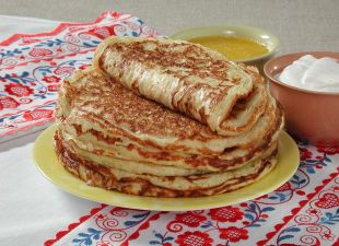 Pancakes from buckwheat