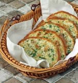 Homemade garlic bread