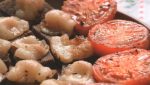 Tomatoes with parched salo