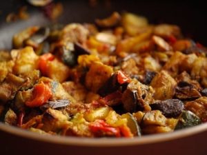 Turkey stew with vegetables
