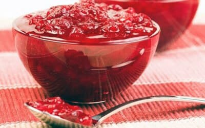 Cranberry and carrot jam
