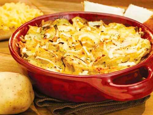 Cheesy potato casserole