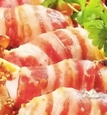 Bacon Wrapped Roasted Turkey Breast