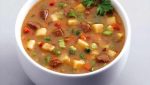 Veal and fresh vegetable soup