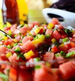 Refreshing Watermelon and Bell Pepper Salad