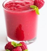 Raspberry and Melon Smoothie