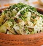 Pickled Cucumber and Cabbage Salad