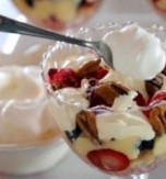 Berry Dessert with Whipped Cream
