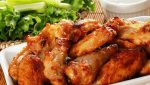 Chicken wings and drumsticks in honey, soy, and garlic sauce