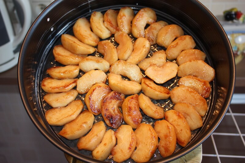 Fried apples
