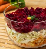 Cabbage, Carrot, and Beetroot Salad