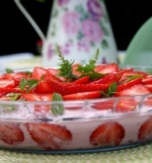 Strawberry and Cream Dessert