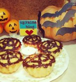 Halloween vanilla cupcakes