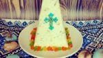Ukrainian Easter cheese cake