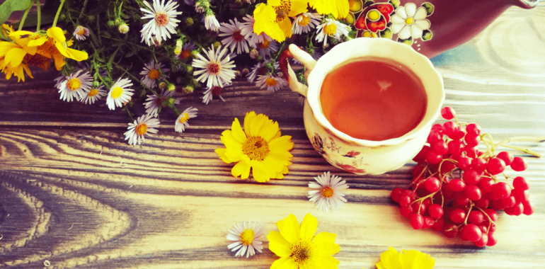 Berry herbal tea – Fall in a cup