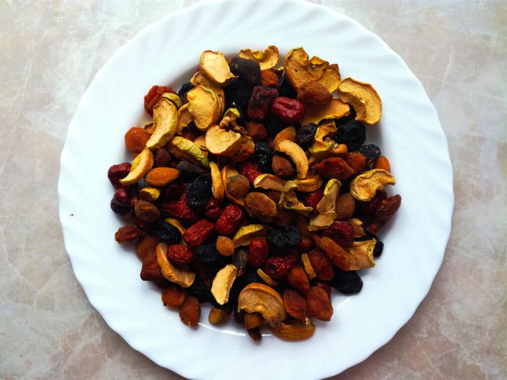 Dried fruit drink Ukrainian recipes