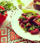 Shpundra – Pork and beetroot stew