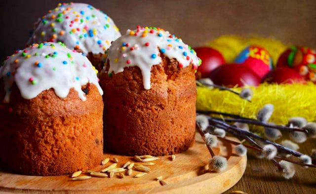 Baking Dish 12,4 cm Easter For Easter Cake Pasha Pasha кулич ПАСХА 