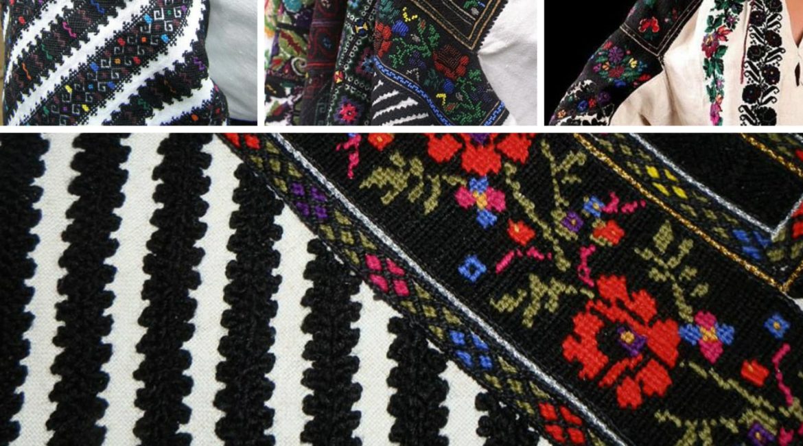 Ukrainian embroidery in Borshchiv style