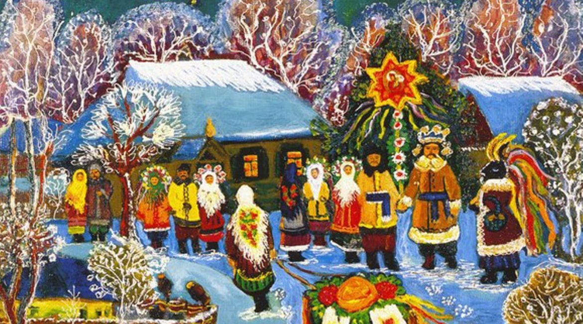 New Year preparations in Ukraine