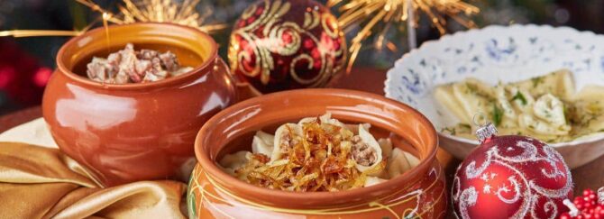 Traditional Old New Year foods in Ukraine