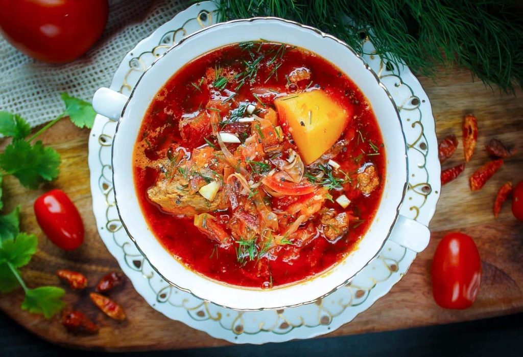 10 Popular Ukrainian Borsch Recipes | Beet Soup Recipes