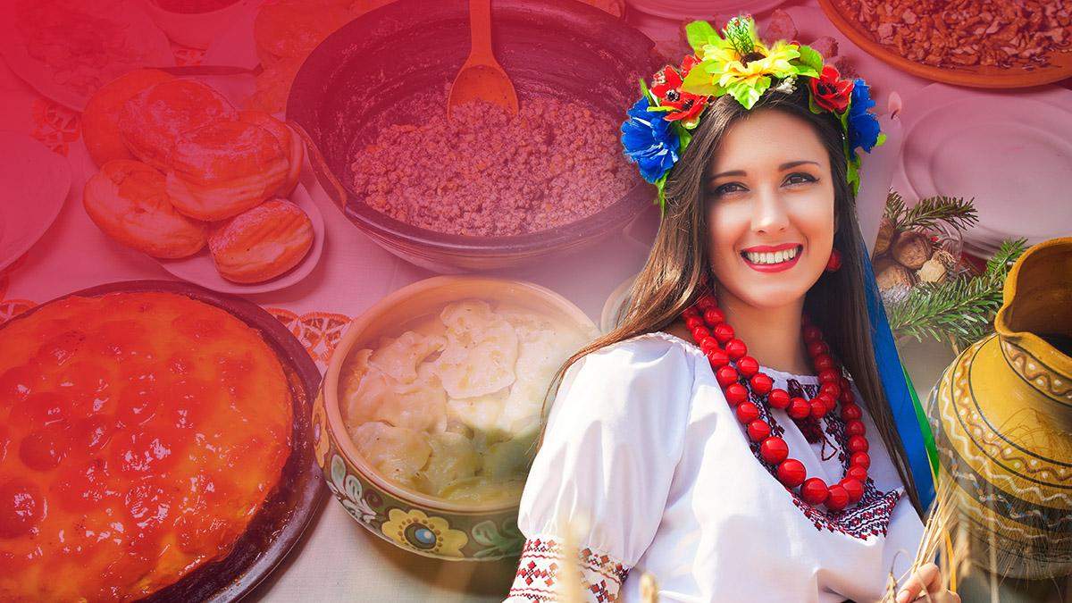 Ukrainian national cuisine 