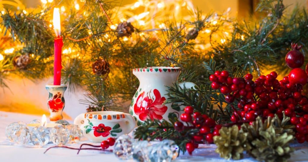 Ukrainian Christmas Eve Dinner 12 Lean dishes