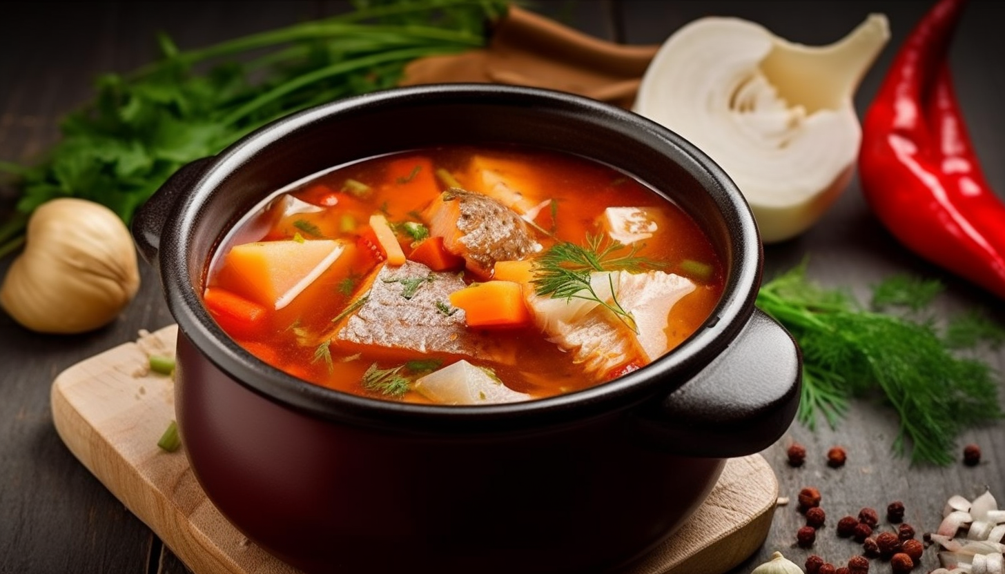 Fish yushka, ukha, fish soup