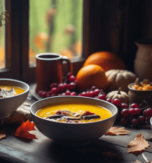 Autumn menu: Ukrainian breakfast, lunch, and dinner
