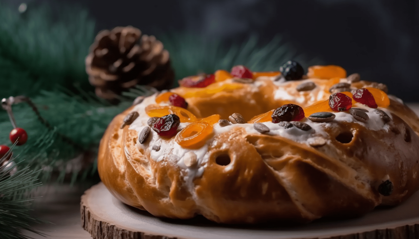 Ukrainian Christmas bread