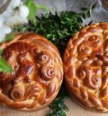 Preserving Ukrainian traditions: baking custard paska for long-lasting deliciousness